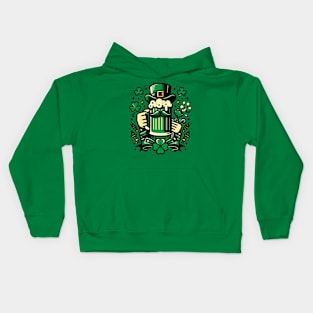 St. Patrick's Day Mug Kids Hoodie